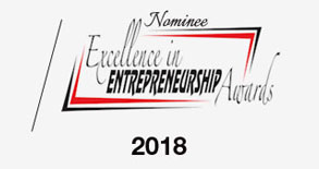 Nominee Excellence in Entrepreneurship Awards 2018 Logo